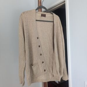 Beautiful vintage made in England wool cardigan